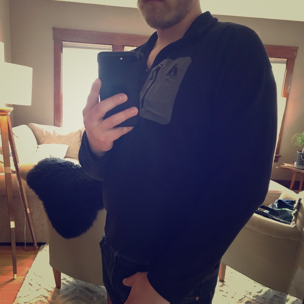Eddie Bauer 1/4 zip pullover